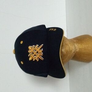 Top of the World Hat Michigan University Embroidered Cap Blue Gold size 7  Pre